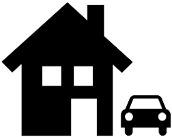 Home and auto icon