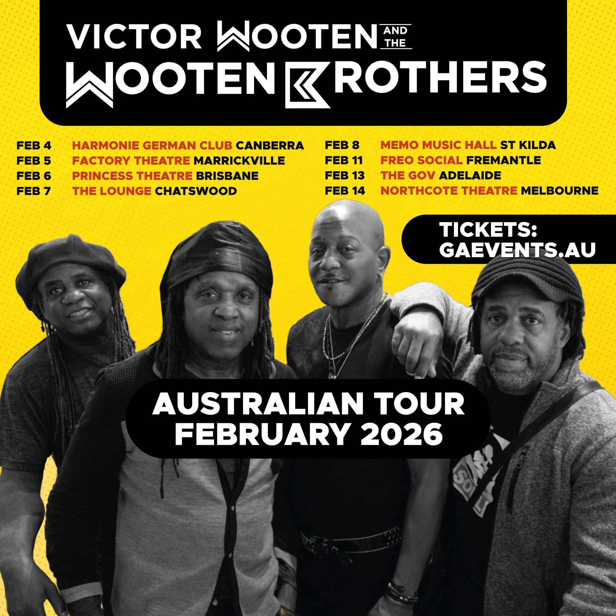 2026 Australian Tour