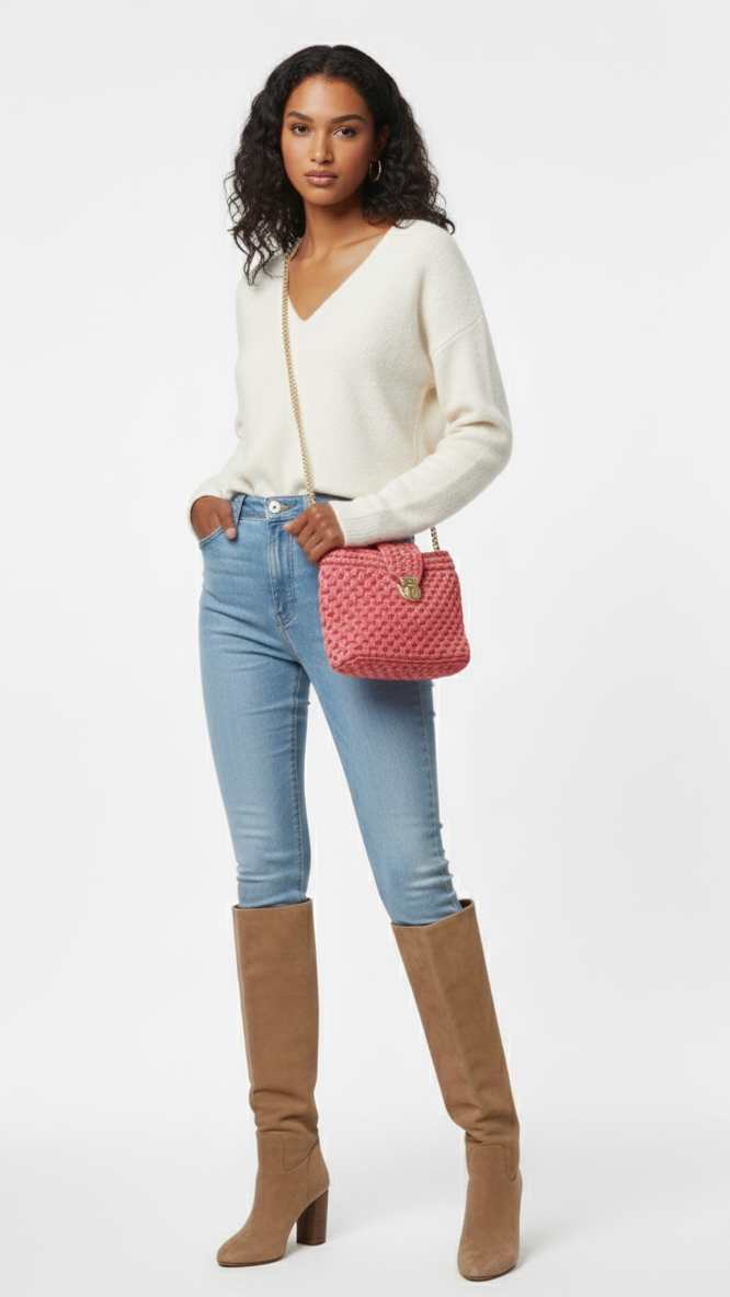 Desire |Medium Tote Ring Bag