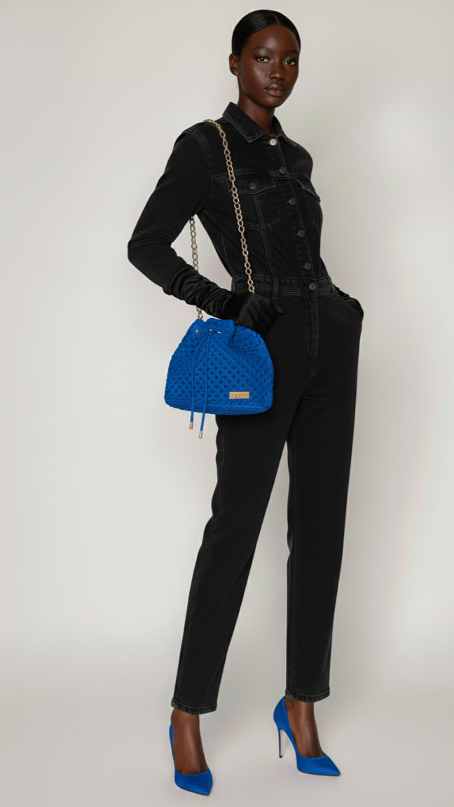 Blue Sea | Bucket Bag