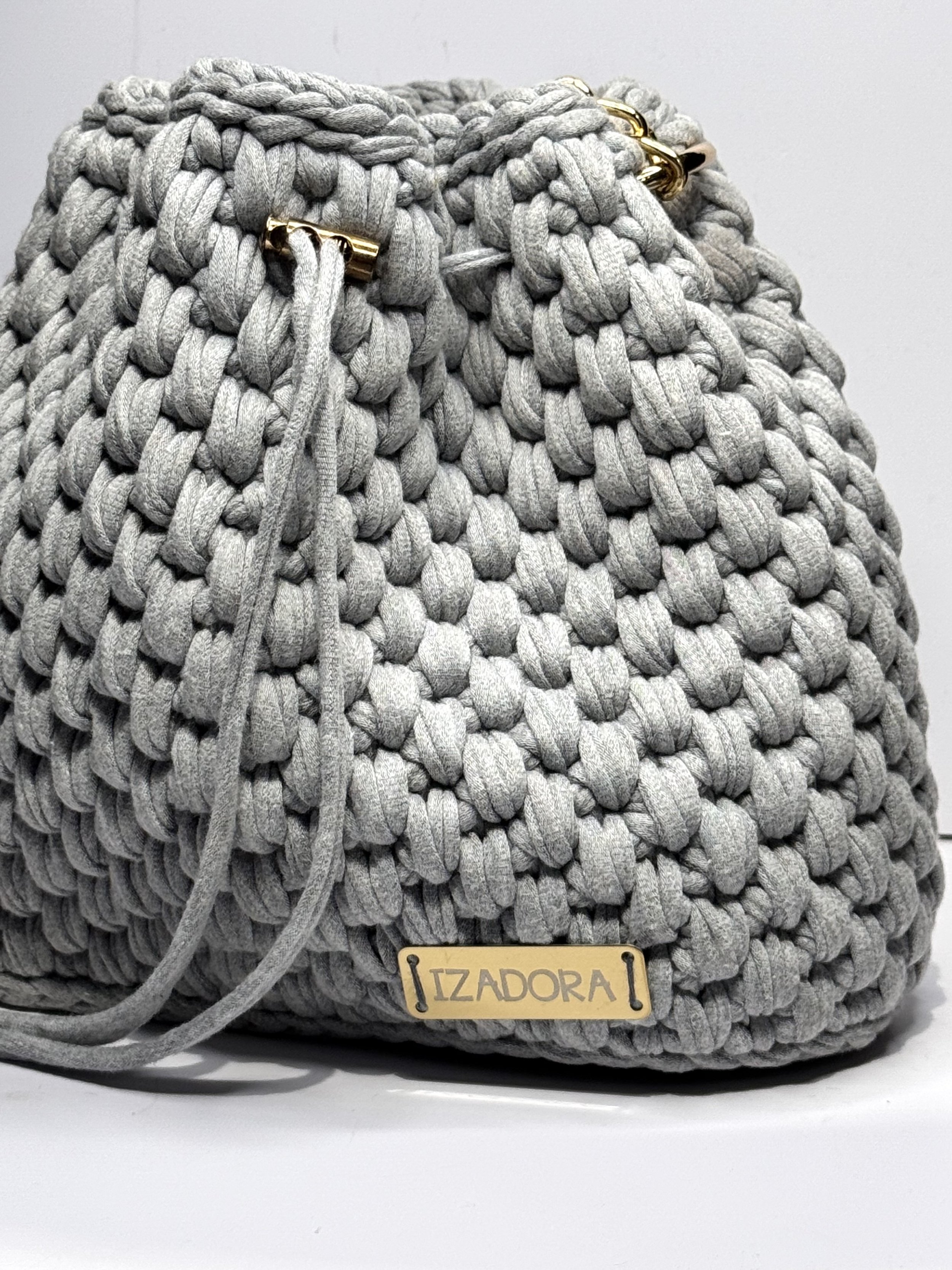 Grey Mist | Mini Bucket Bag