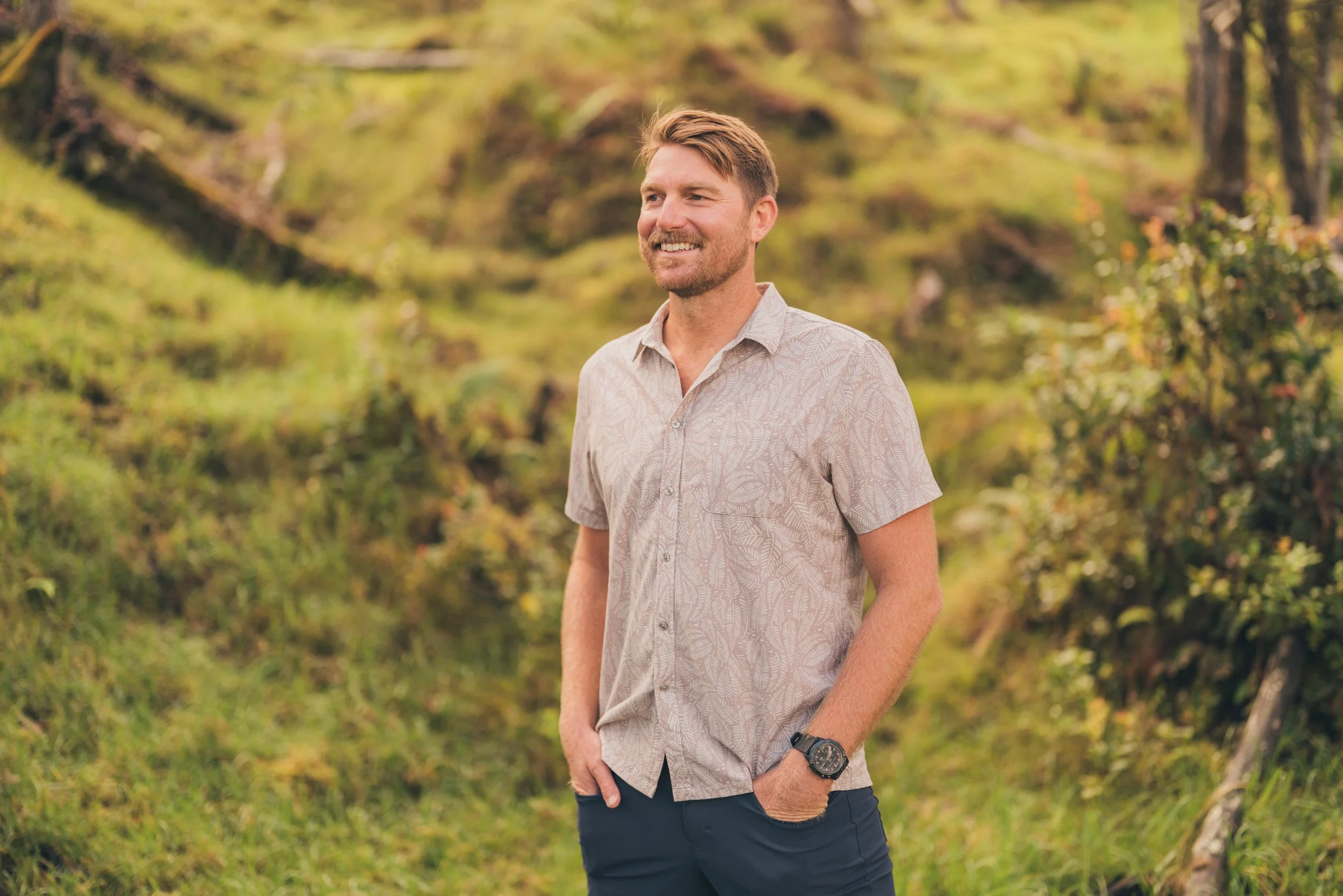 Justin Larkin, Licensed Mental Health Counselor in Kailua-Kona Hawaii offering nature-based therapy