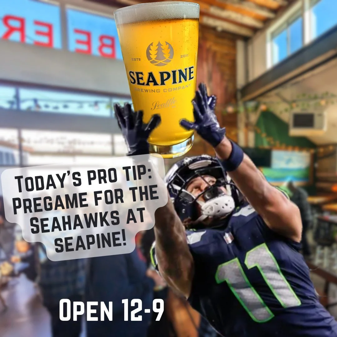 It's gameday! Grab some beer on your way to Thursday Night Football or watch the game in the taproom! $10 Liter steins of light lager all day! 🍻
#seahawks #seattlesports #seattleseahawks #thursdaynightfootball #seattlebeer