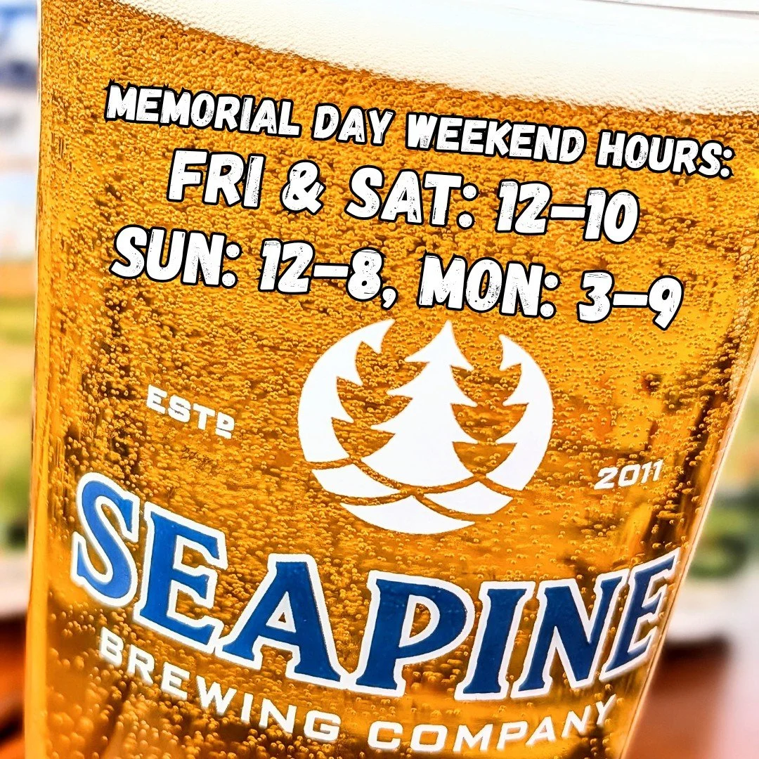 Our taproom is open regular hours for Memorial Day weekend! 
Stop in for a beer! 🍻
#seattlecraftbeer #seattlebeer #seattle #seattlebrewery