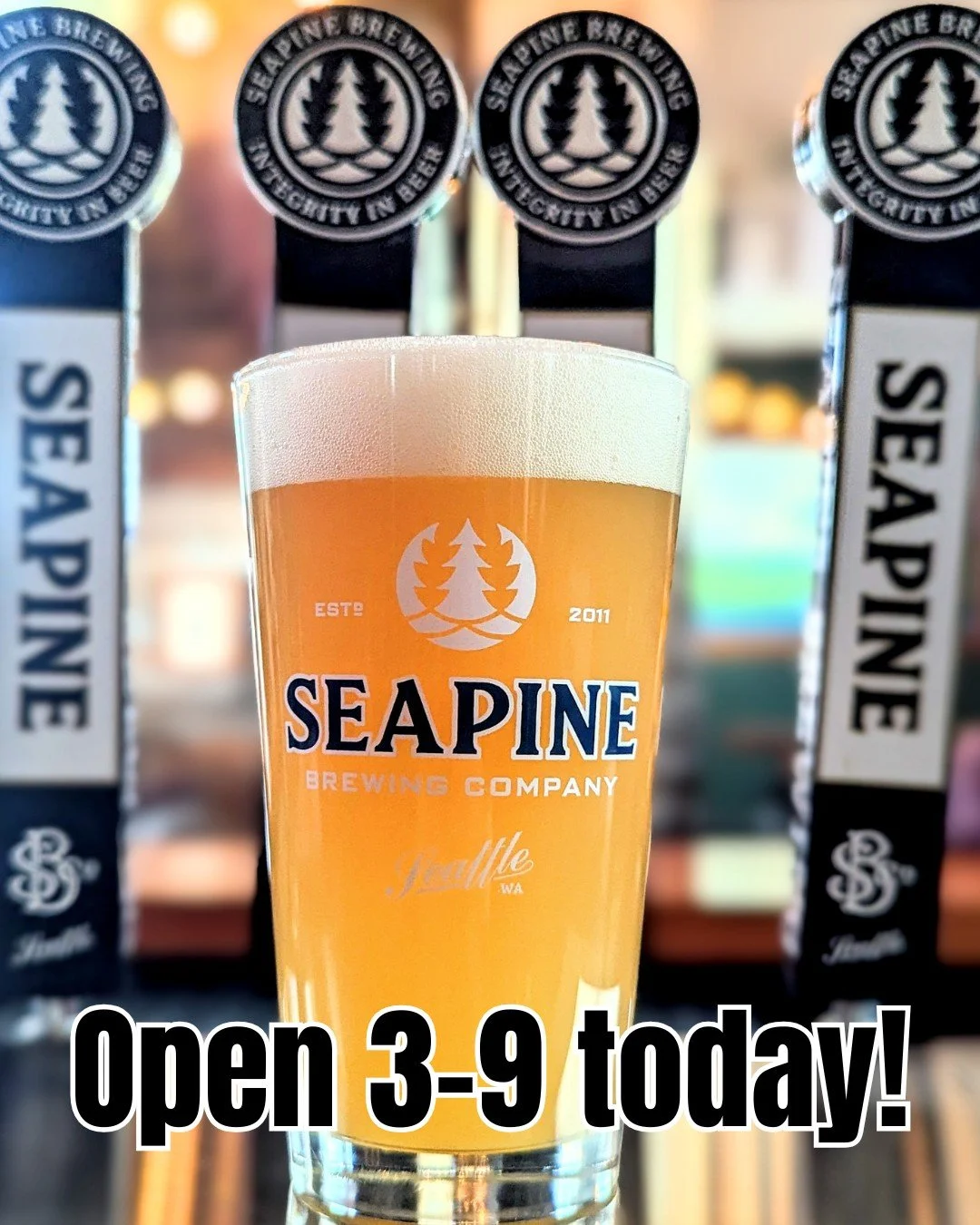 Taproom is open 3-9 today! Make the most of the holiday weekend!