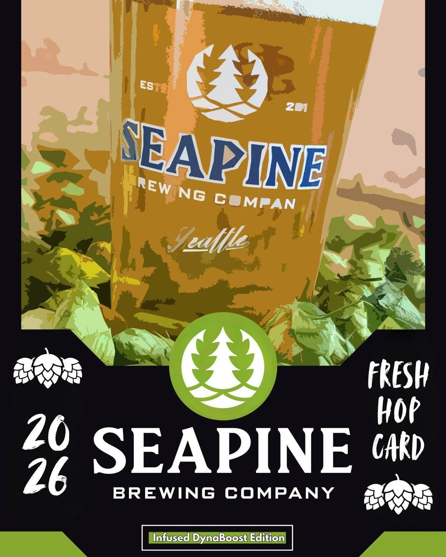The fresh hop item you didn't know you needed: Limited edition trading cards!

Impress your beer buddies with a one of a kind collectable! Seapine Fresh Hop trading cards! Infused with hoppy goodness so you can savor that fresh hop flavor wherever yo