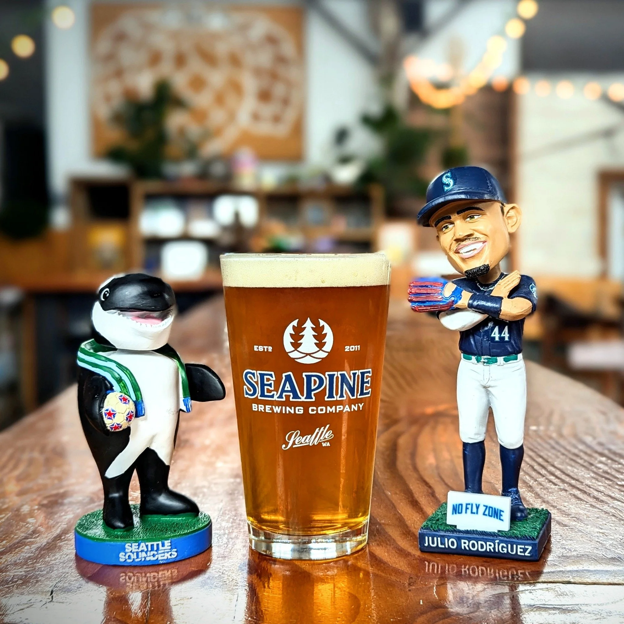 Double gameday in Sodo! 🍻 Stop in the Seapine taproom before you head to the stadiums today for a cold, refreshing pint! ⚾⚽🍺 #Sounders #Mariners #Seattle #SeattleCraftBeer