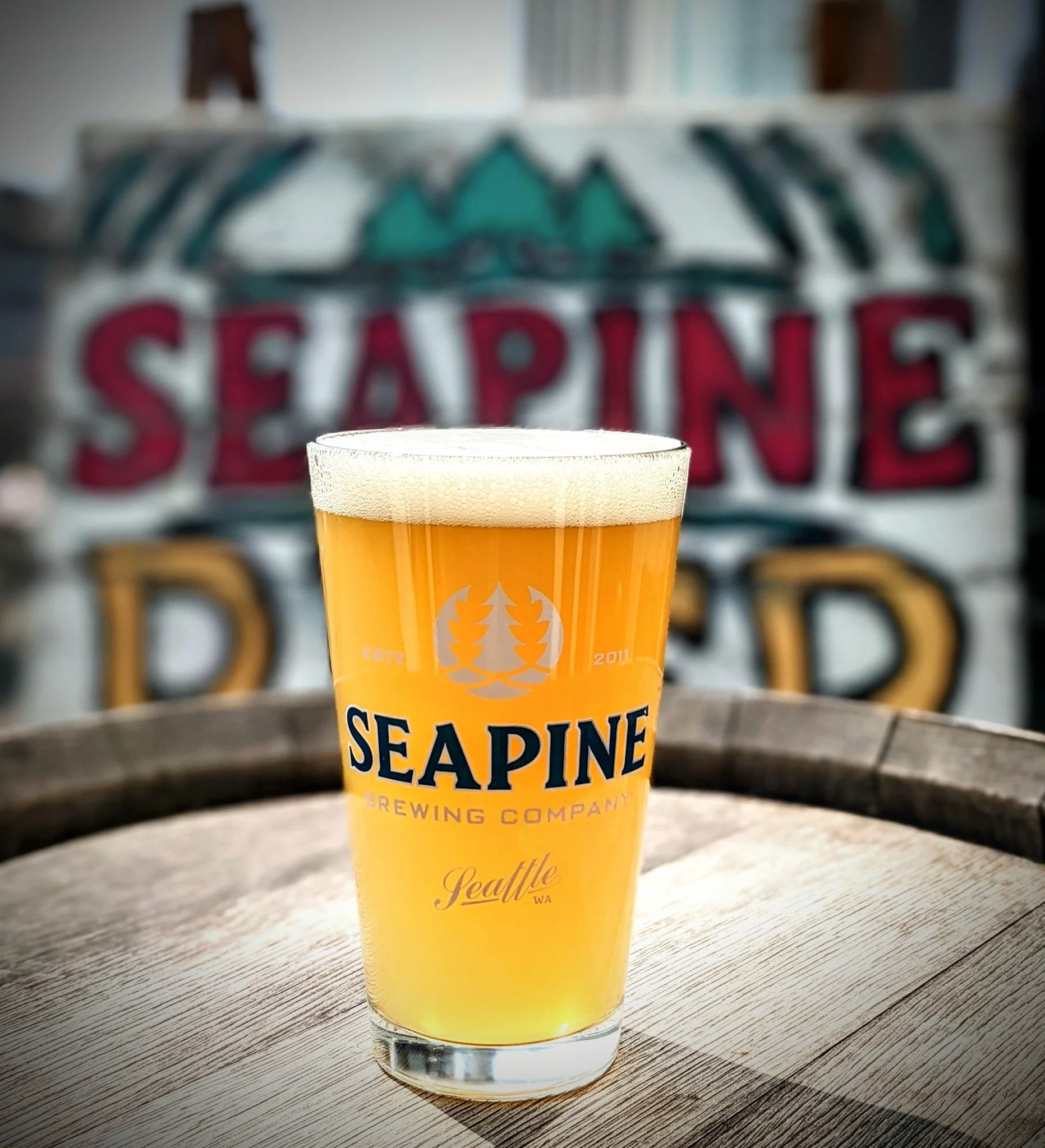 Heading to Sodo for the Hawks game? Stop in at Seapine!
We'll have the game on, and fresh hop citra ipa on tap, along with $12 liters of Munich Mist for Oktoberfest! Taproom open 12-8! 
#seahawks #seattlecraftbeer