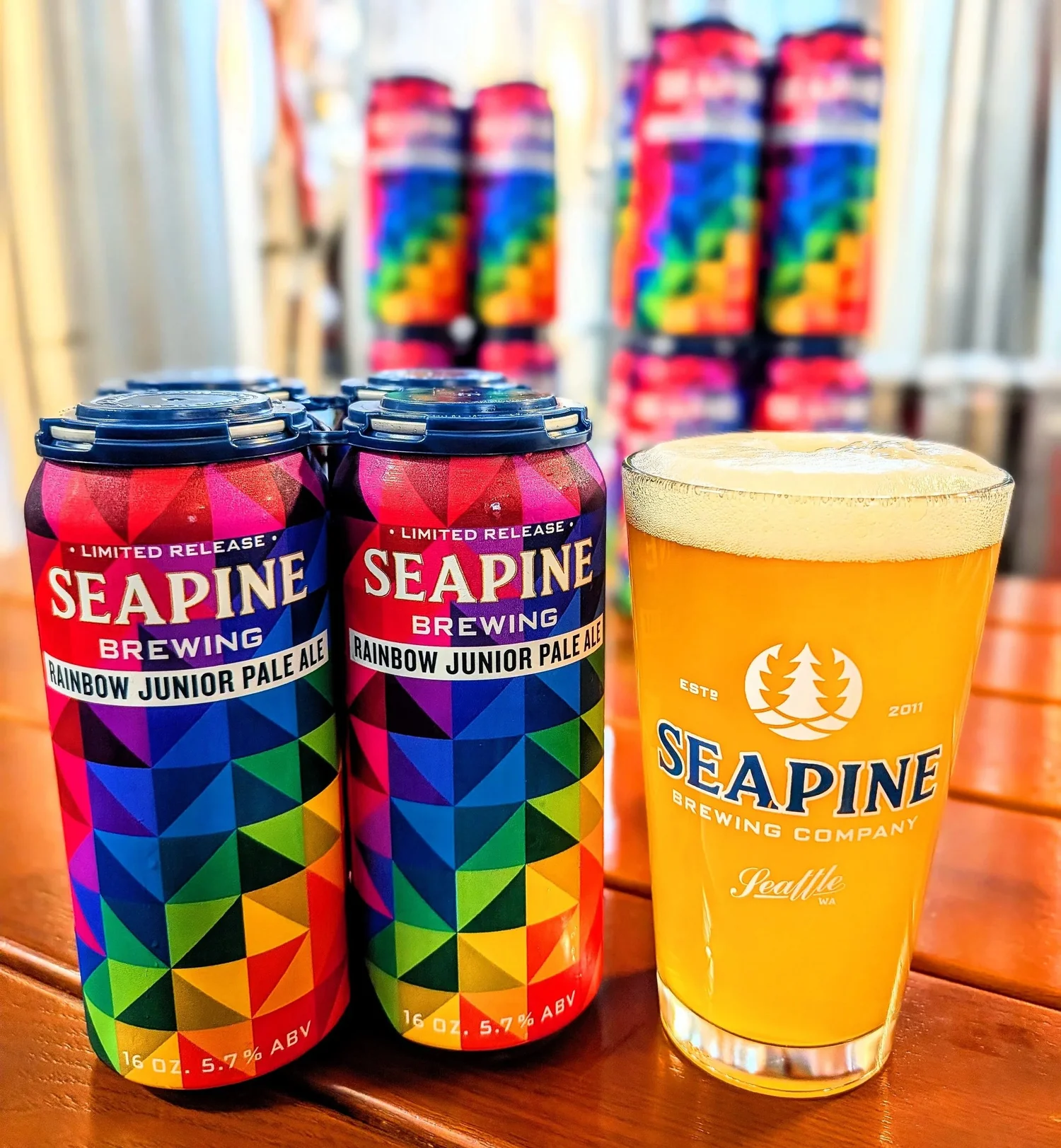 Rainbow Junior Hazy Pale 4-packs