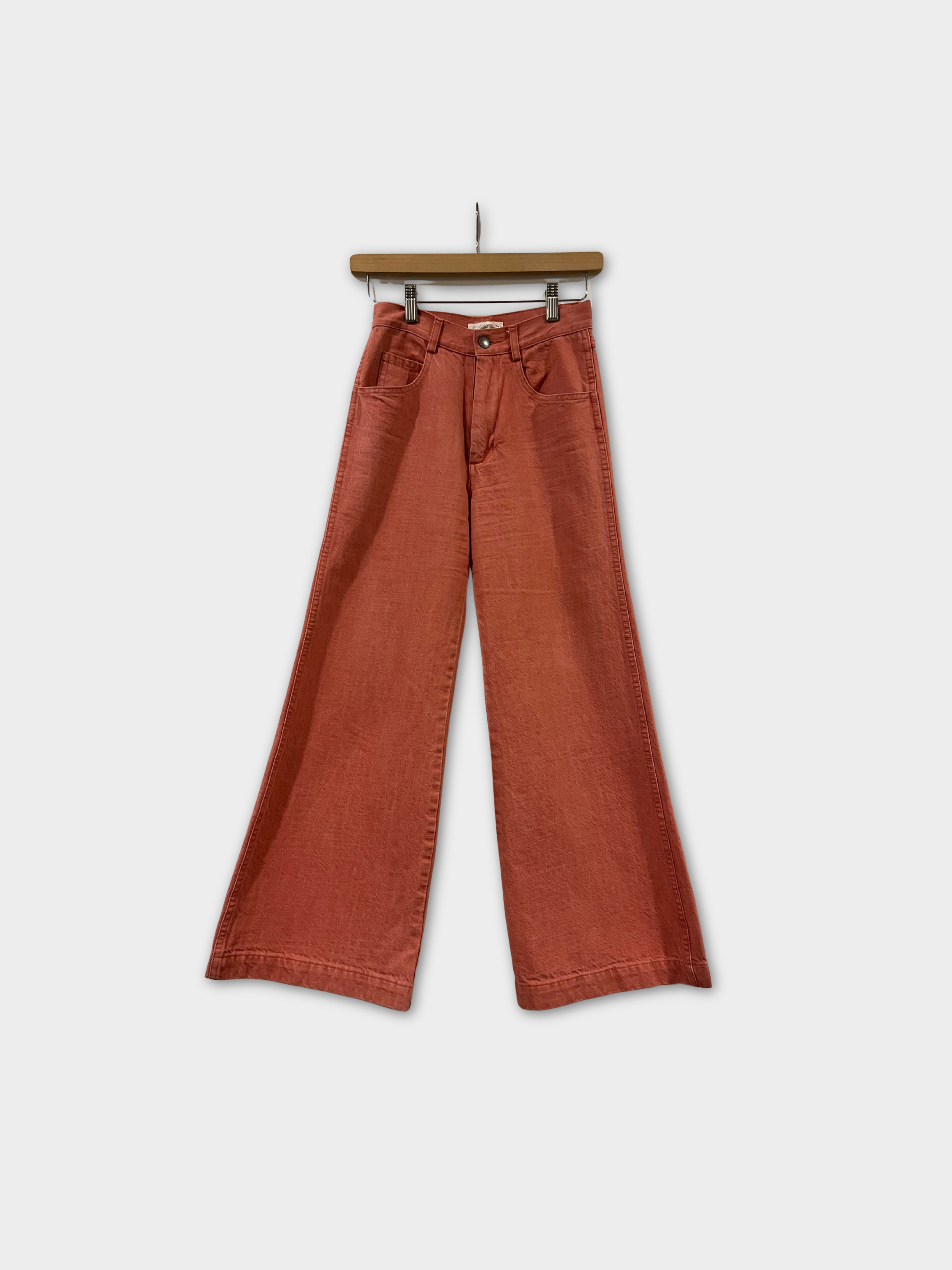 Carleen Brand Rust Denim Pant