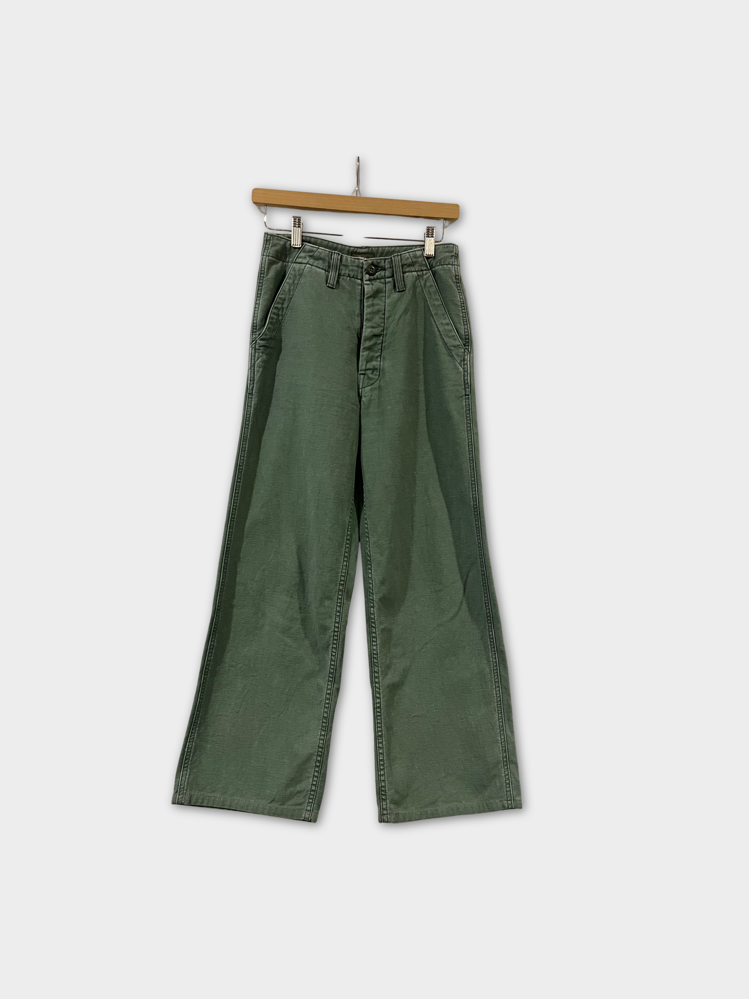 Mother Brand Green Denim Pant