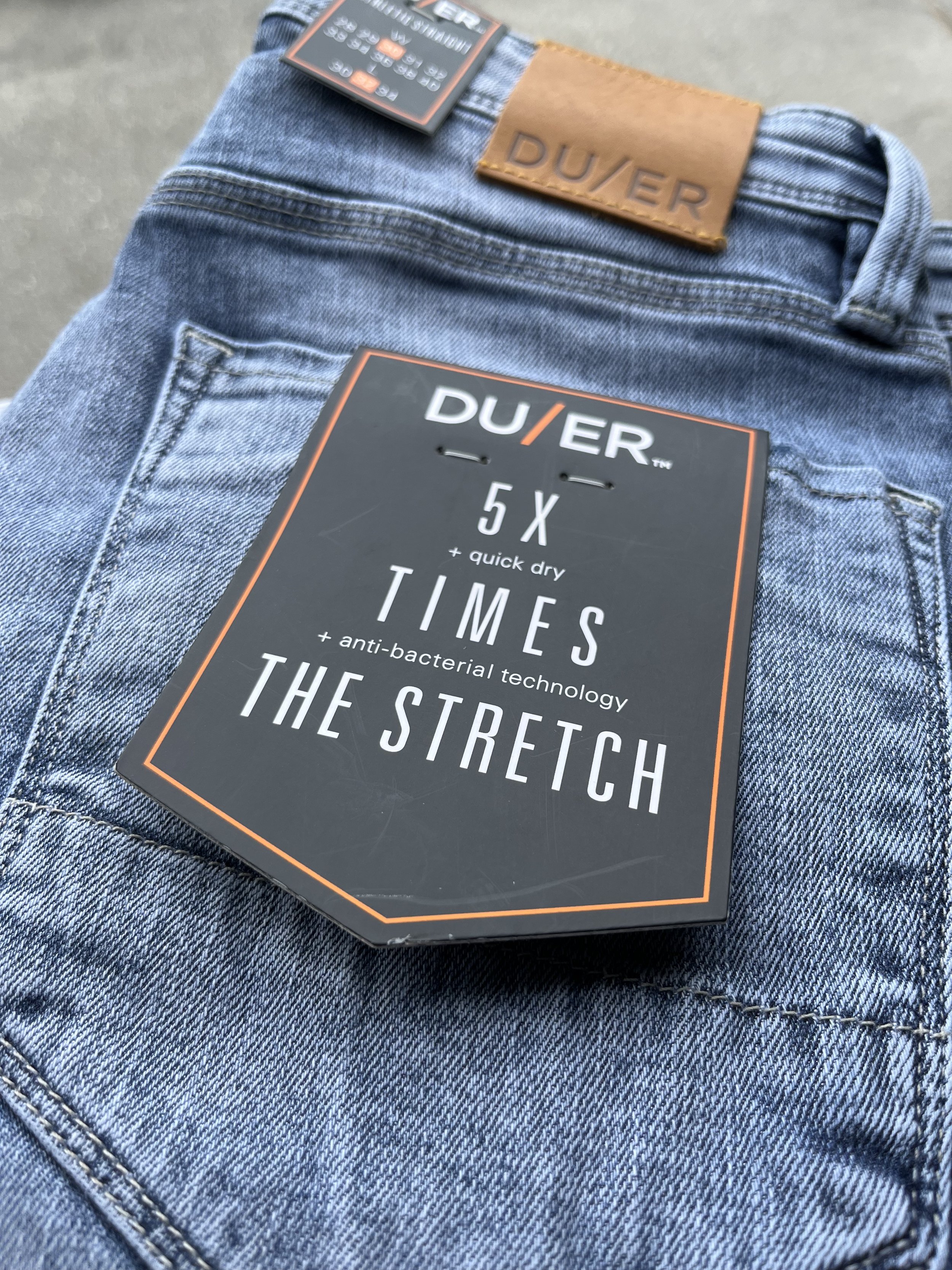 DU/ER Athletic Straight Denim