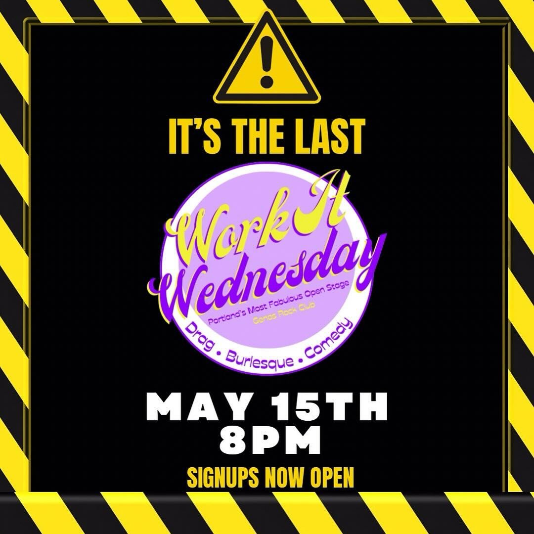 Posted @withregram &bull; @wiw_openstage Signup link is now active for the LAST WORK IT WEDNESDAY! 

May 15th will be our last month operating as an open stage! 3rd Wednesdays will continue, with a fun and fresh rebrand! Find out what&rsquo;s coming 