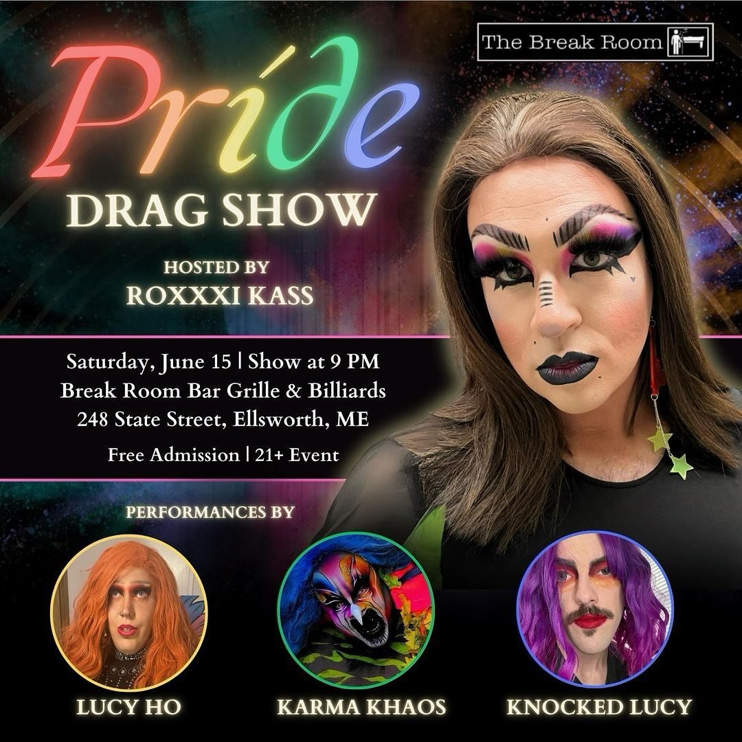 Posted @withregram &bull; @rajclove Coming June 15th it&rsquo;s the Pride drag show! Featuring @lucy.ho22 , @knockedlucy , @thatbitchkhaos and myself! Plus we have a special guest @officialkristinafina! Come out for an incredible night of dancing and