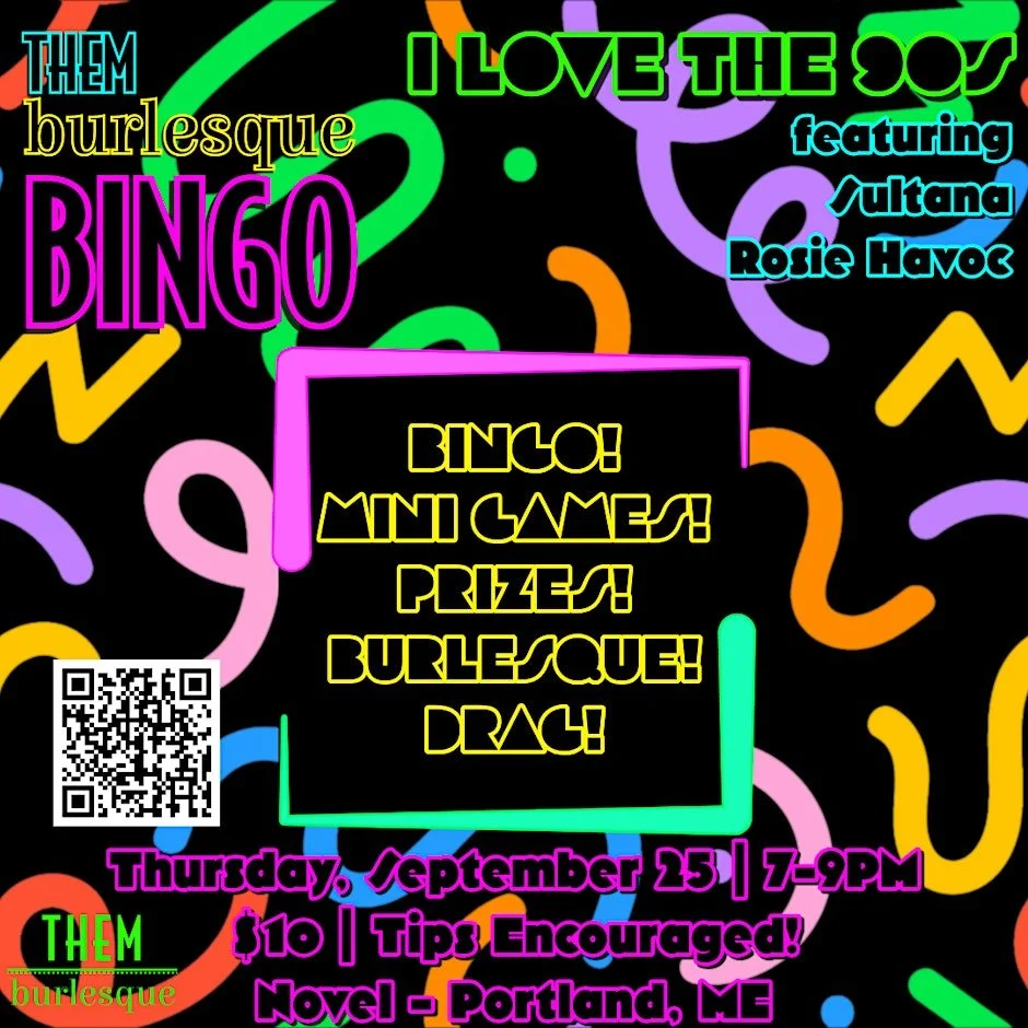 THEM Burlesque Bingo: I Love the 90s