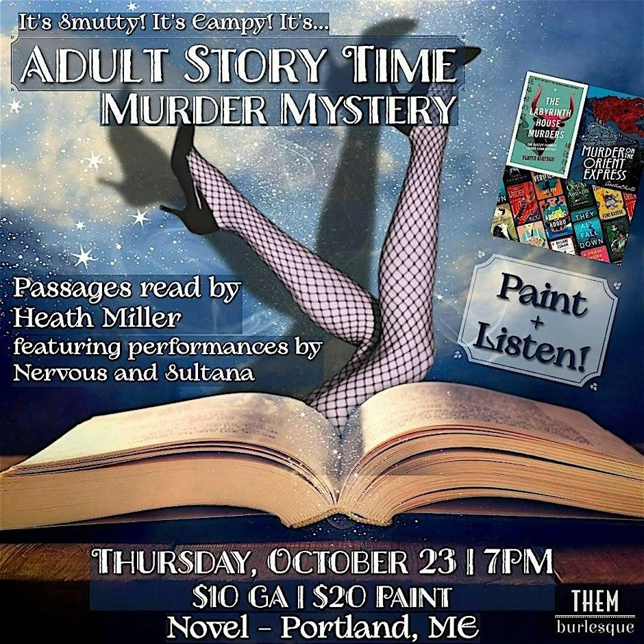 Adult Story Time: Murder Mystery