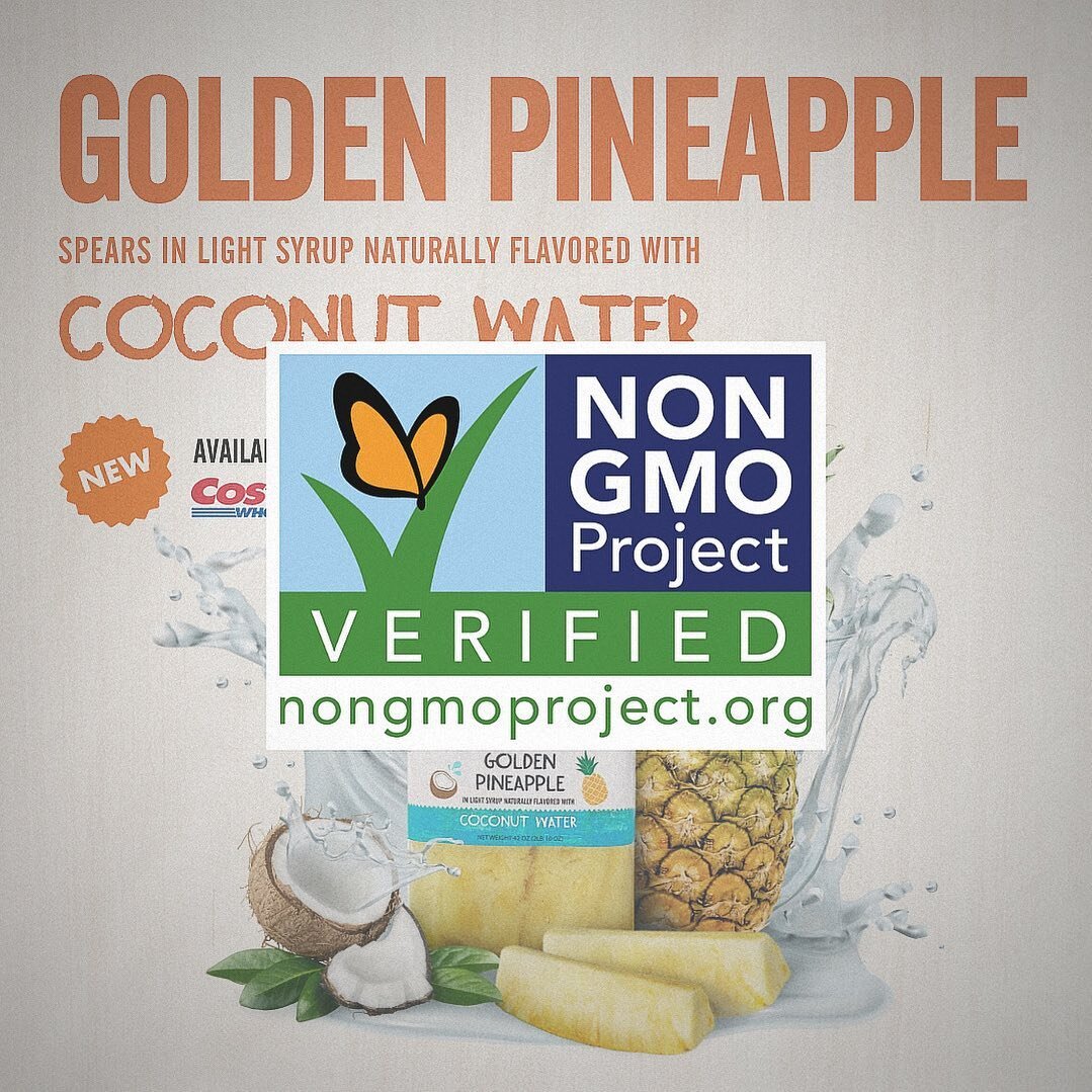 It&rsquo;s official! Our Golden Pineapple in Coconut Water is now certified Non-GMO through Project Verified! Available @Costco, experience an unforgettably smooth, natural burst of tropical flavors with @worldgourmetfood.
 
#nongmo #nongmoprojectver