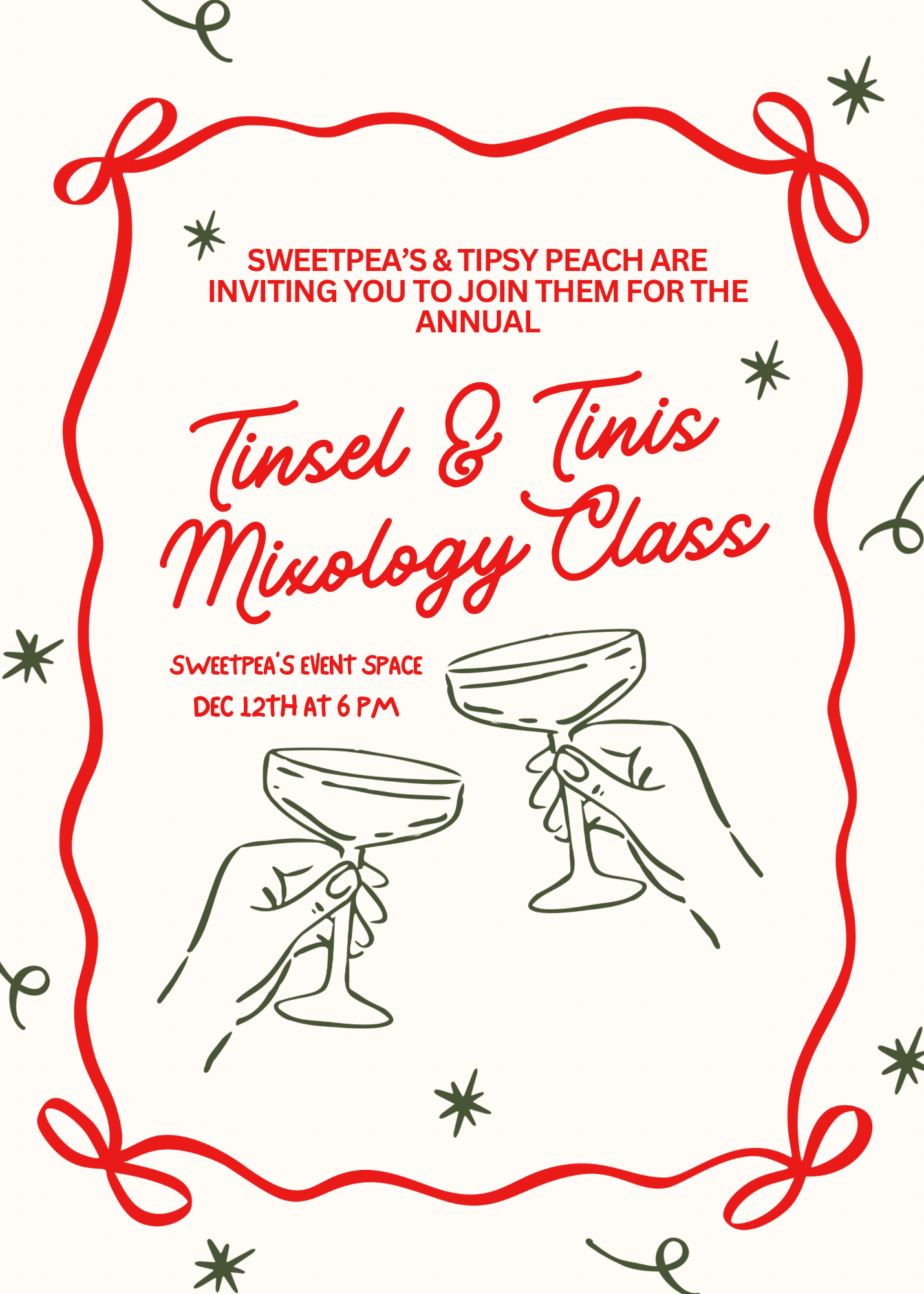 Christmas Mixology Class