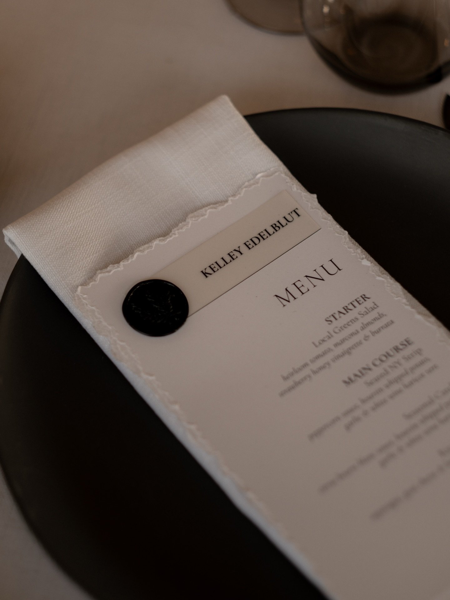 The most timeless celebrations are built on personal details 🖤

Classic black &amp; white day-of pieces, thoughtfully designed to feel cohesive, refined, and effortlessly elegant.

@maisonbastien 
@nicolewoodevents 
@coastalcreationsfloral 
@pphgeve