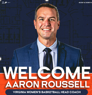 Aaron Roussell, Virginia Women’s Basketball Head Coach