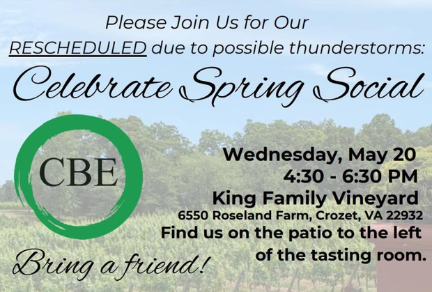 CBE Spring Social, King Family Vineyard