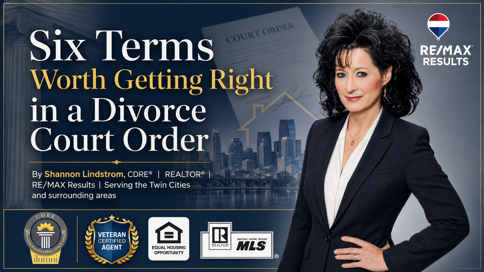 Six Terms Worth Getting Right in a Divorce Court Order