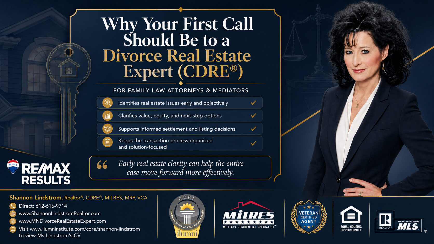 Why Your First Call Should Be to a Divorce Real Estate Expert (CDRE®)