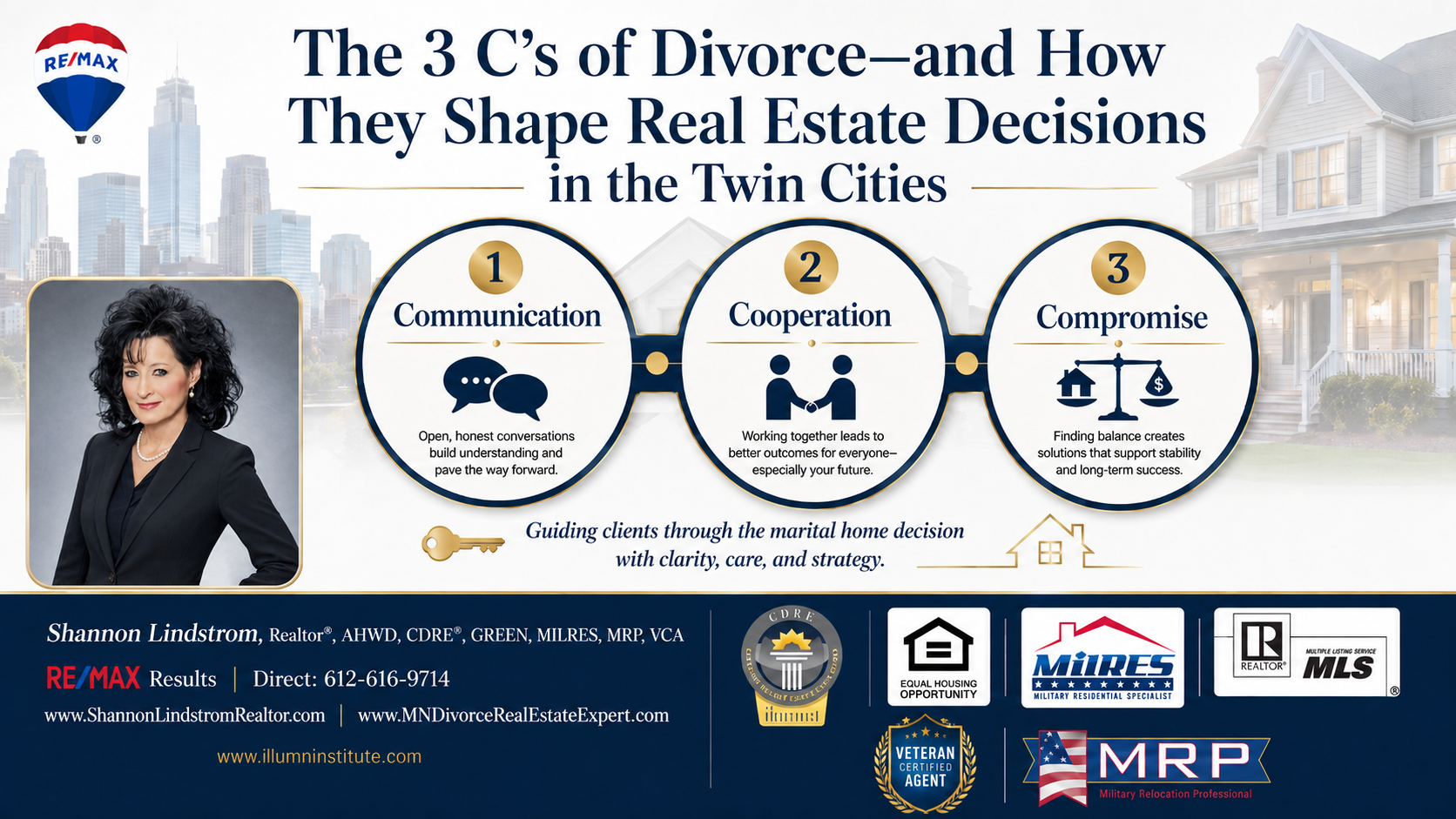 The 3 C’s of Divorce—and How They Shape Real Estate Decisions in the Twin Cities