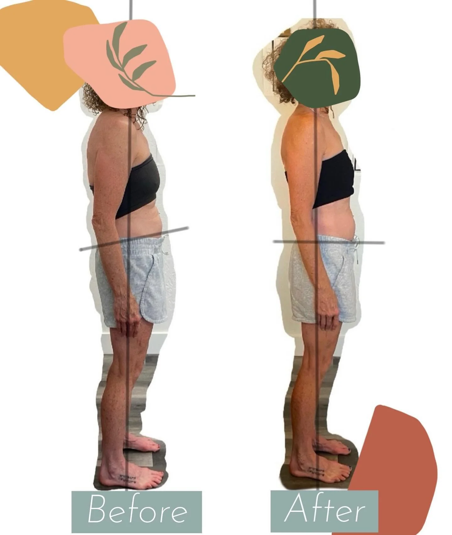 Before and after of an amazing client who has made remarkable progress through the 11-Series. 

It&rsquo;s been an honor to work with you and witness the significant shifts in your alignment. I&rsquo;m grateful for the opportunity to guide you throug