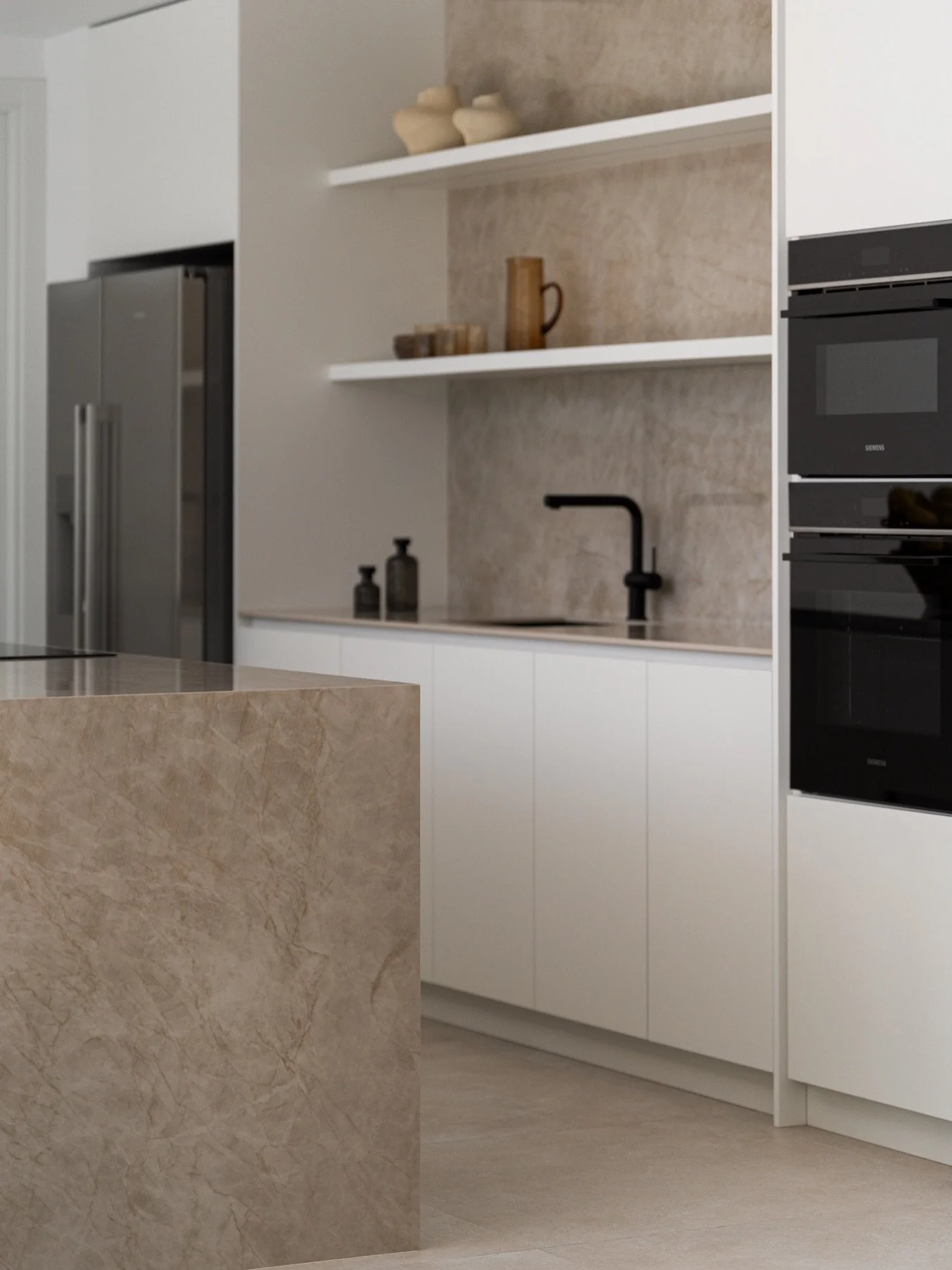 Photographing an almost unfurnished home, allows us to strip back layers and document the designer&rsquo;s true vision.
Every line and texture matters.

Moraira &bull; Costa Blanca &bull; 2025
Designed by @atelier.valencia 

I&rsquo;m Marcin.
At Marl