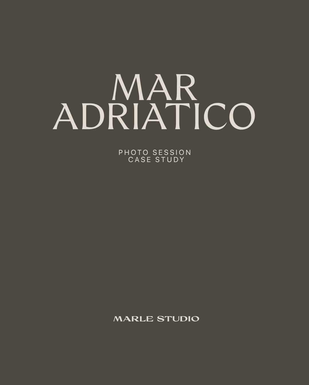 Behind the shots: Mar Adriatico

Swipe to explore the full case study, our goals, challenges, and the final results of this photo session in Moraira.

Leave a comment and let us know what you think about this approach to presenting the project.

Proj