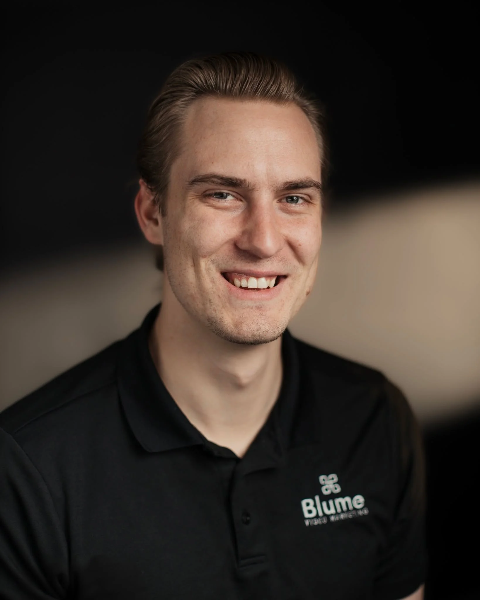 Meet our core team here at Blume!
First you have our founder, Daniel Pitts. Daniel has been in the video production world for over 6 years and has a degree in Marketing. This and his passion for service drives him to not only produce the best market