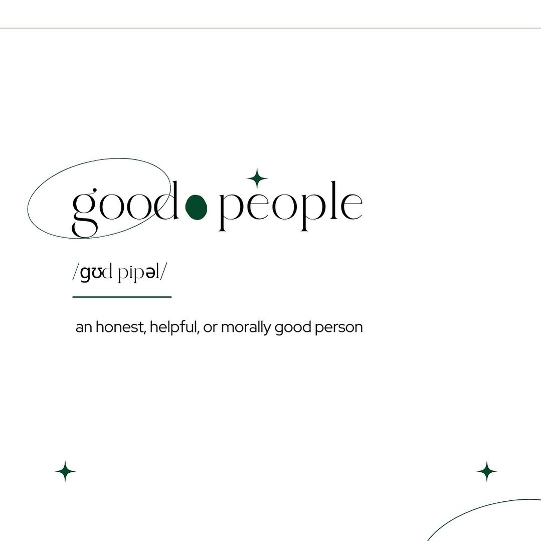 #goodpeople ✨