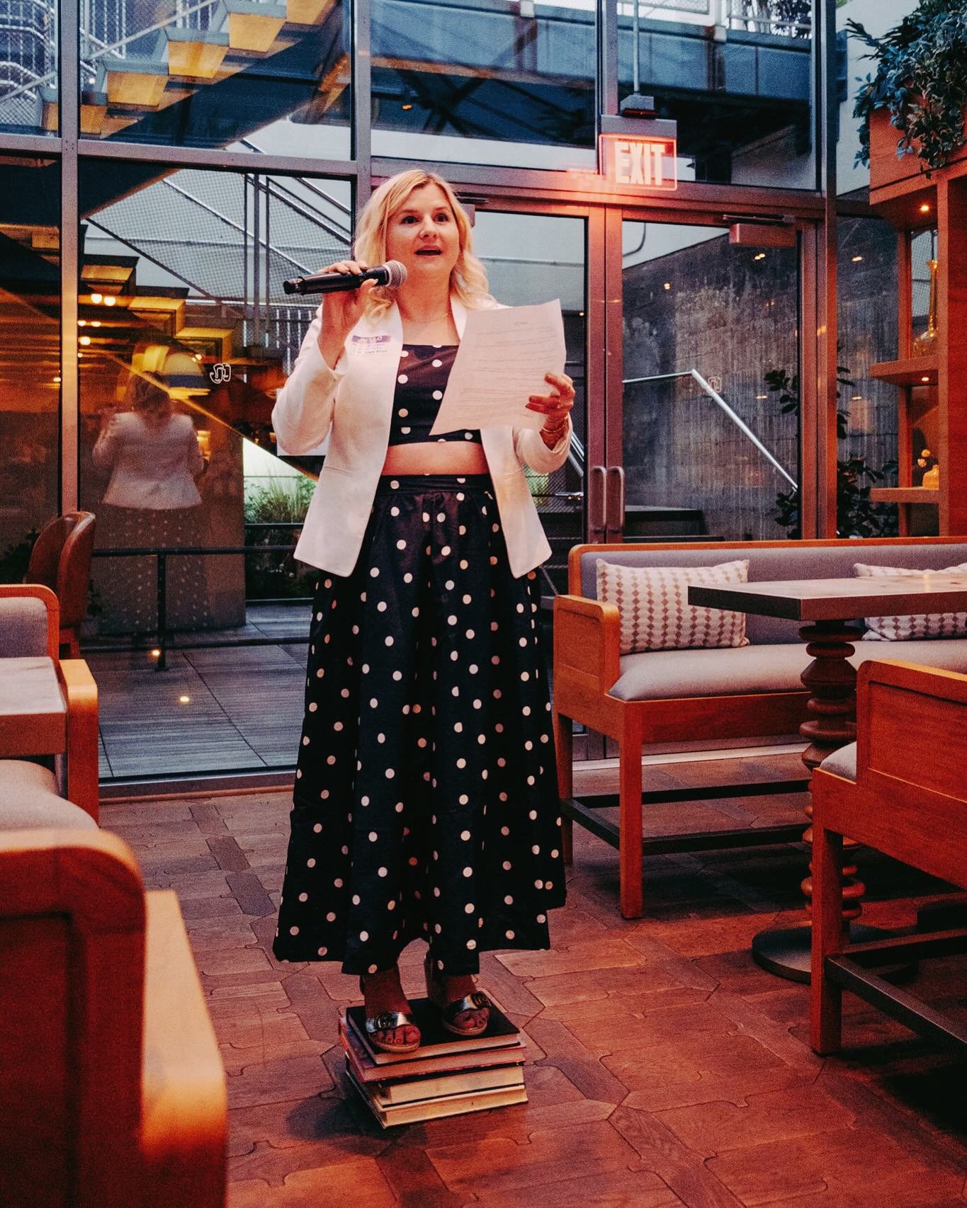 Still on a high from the 🌞 GOOD PEOPLE GOLDEN HOUR mixer 🌞
 
✨: @goodpeopletalent
 
🏫: @neuehouse
 
🛍️: co-sponsored by @society18 with products by @OriginalRescueUS, @bigdeckenergydesign, @goodmolecules, @haveaniceinterview, @kosas, @uno, @skinf