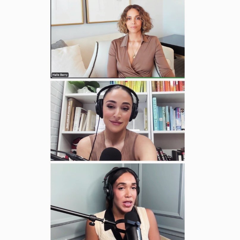 TBT to booking @hellosunshine &amp; @iheartpodcast&rsquo;s The Bright Side. 💛

Forever grateful I got to book @halleberry for such an important menopause education conversation. (Halle, we thank you for your service 🙏).

Shout out to some of the be