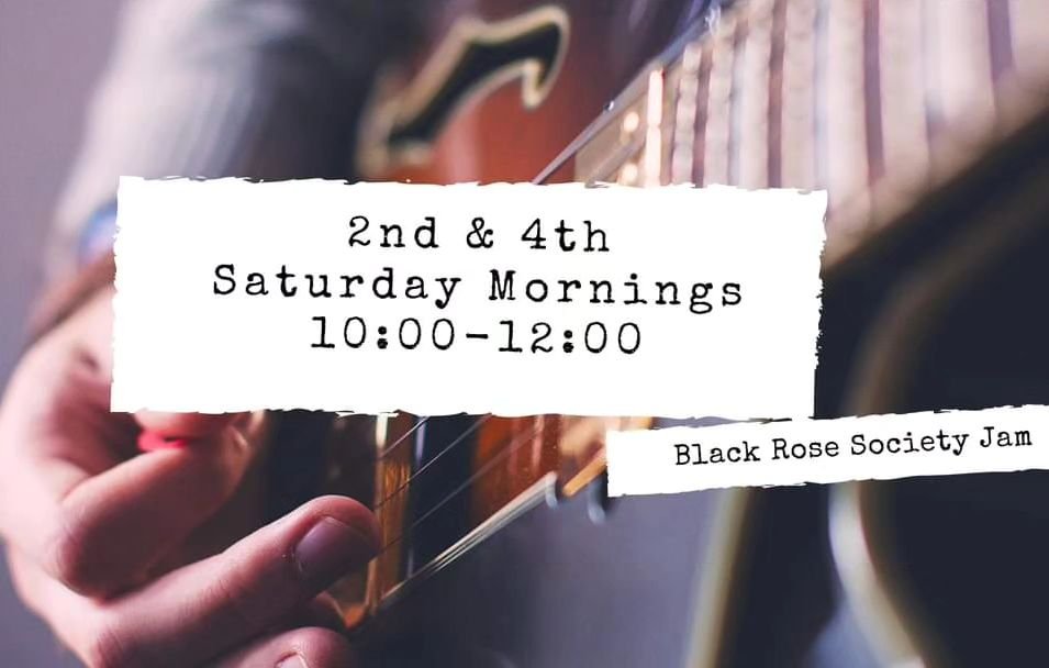 Spend your morning at the cafe Saturday. Starting waffles on the menu, live jam session with Black Rose Acoustic Society, have tea by the pot, and enjoy the vibe ♡♡ 

Black Rose Acoustic Society will be coming every 2nd and 4th Saturday every month a