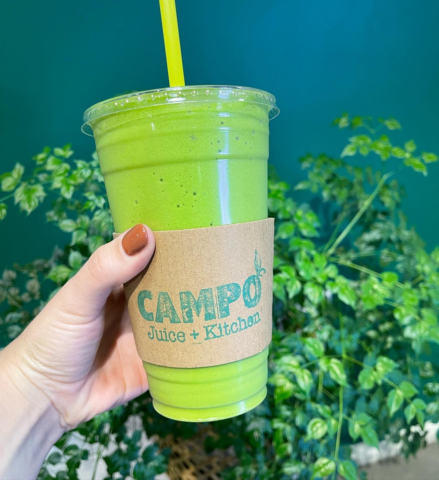 Enjoy the warm weather while it lasts! Pop in for a Clean and Green smoothie to make the most of the sunshine ✨🌱