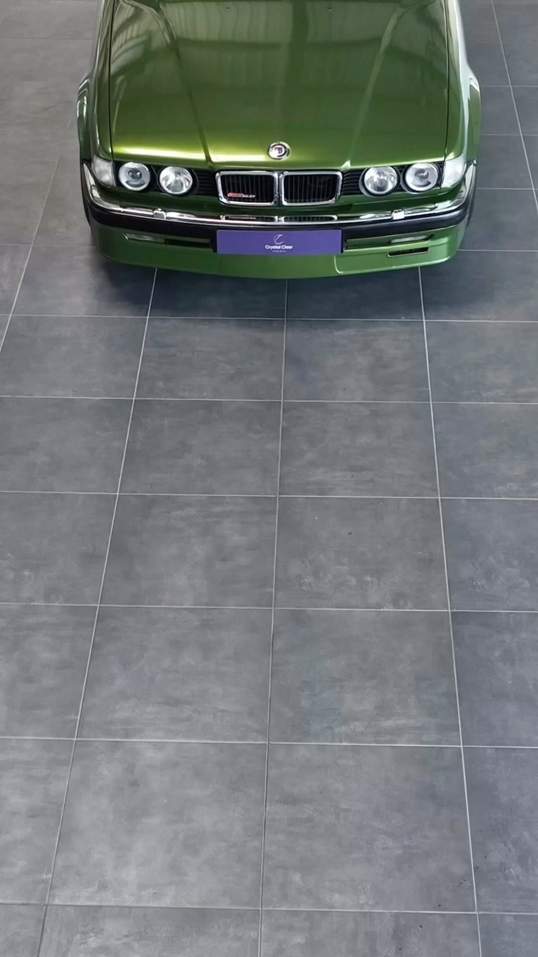 Restauration et covering Green Faraday sur cette magnifique BMW Alpina B12 numéro 116 sur 305 🟢✨✨