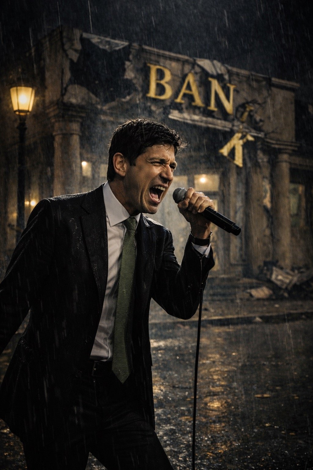 BANK TREASURERS SEEK SHELTER FROM THE STORM