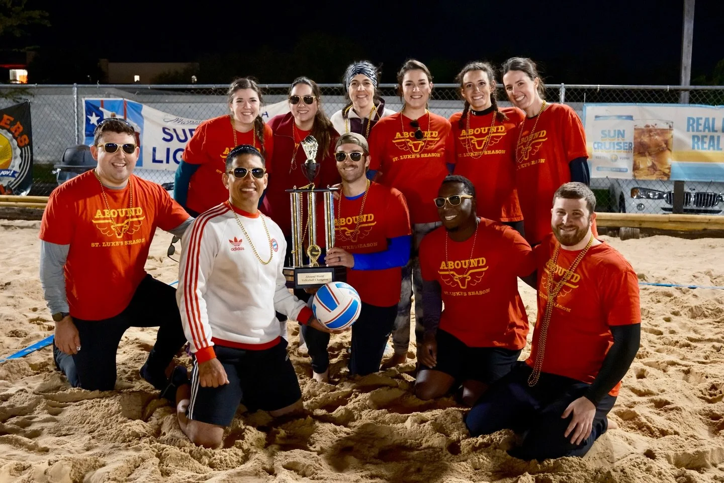 Congratulations to Sand Storm, our St. Luke&rsquo;s Season Volleyball Champions! 🏆

Stay tuned for next season&rsquo;s registration! 
Visit our website (link in our bio)!