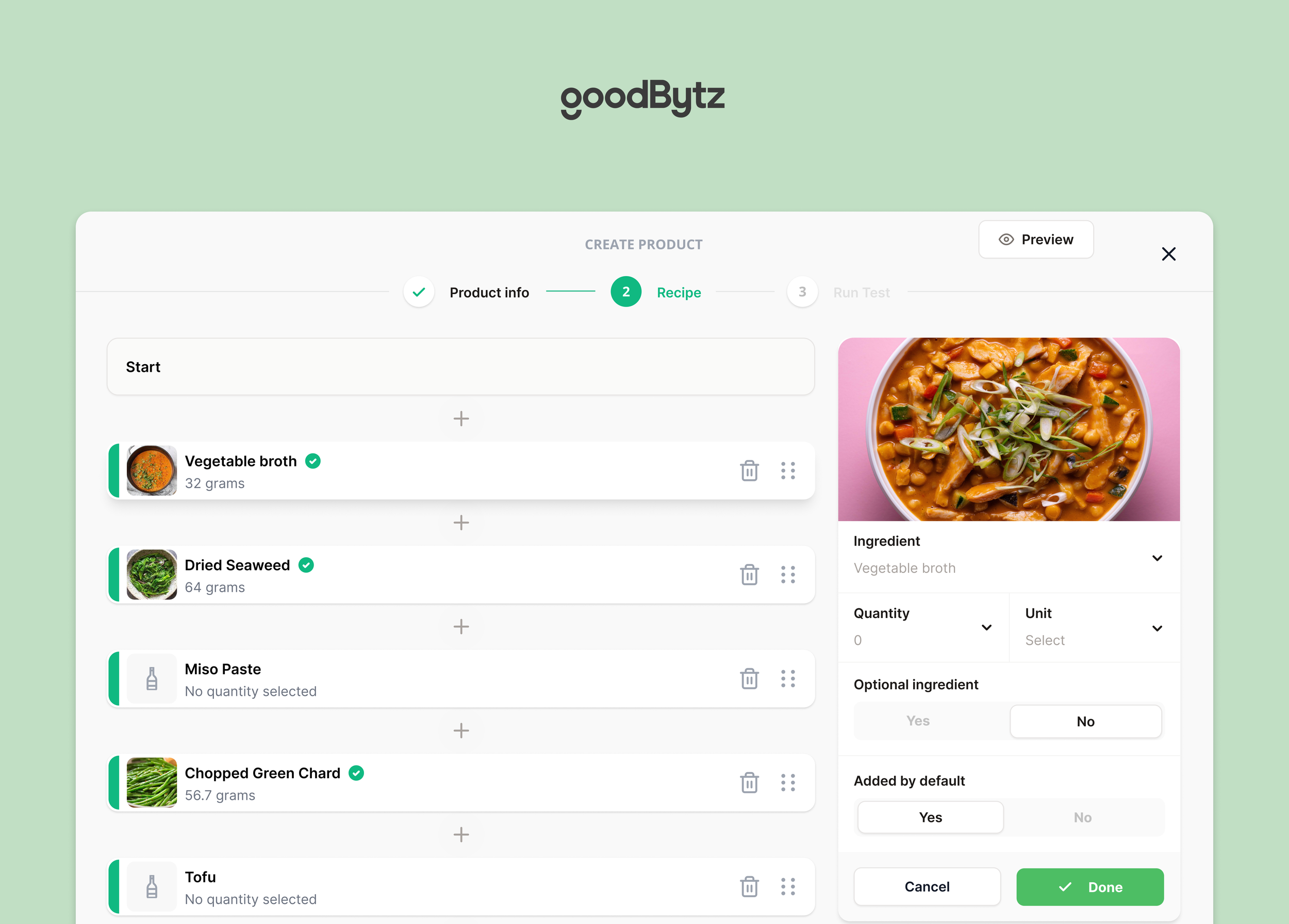 [NDA] Robotic Kitchen Ops