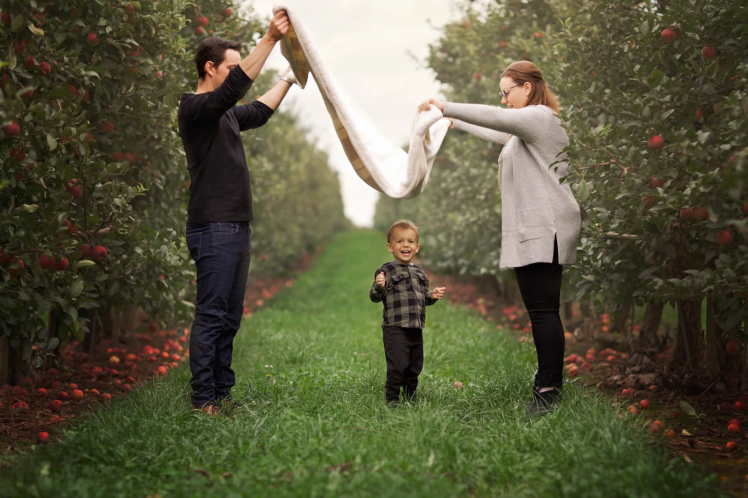 apple orchard Photoshoot
