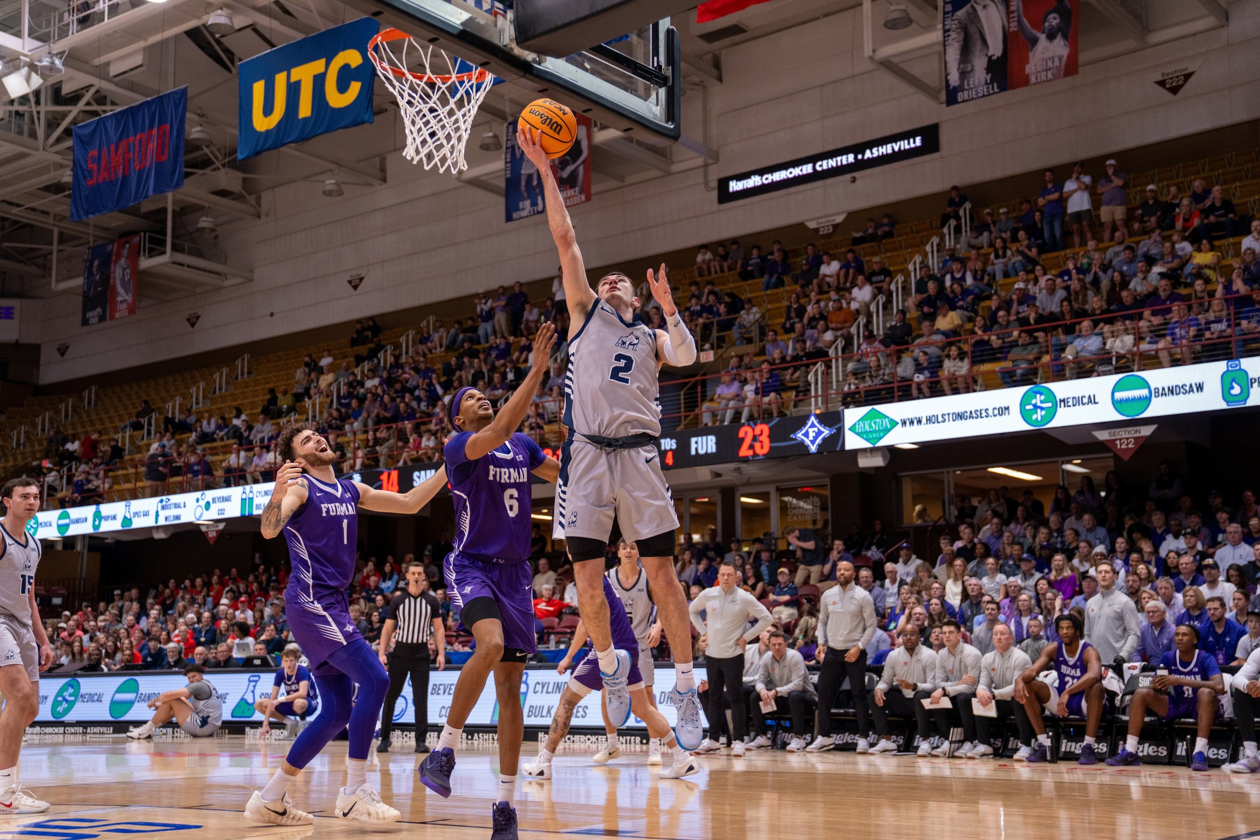 Despite Booth’s 34 Points, Samford’s Season Ends in Asheville
