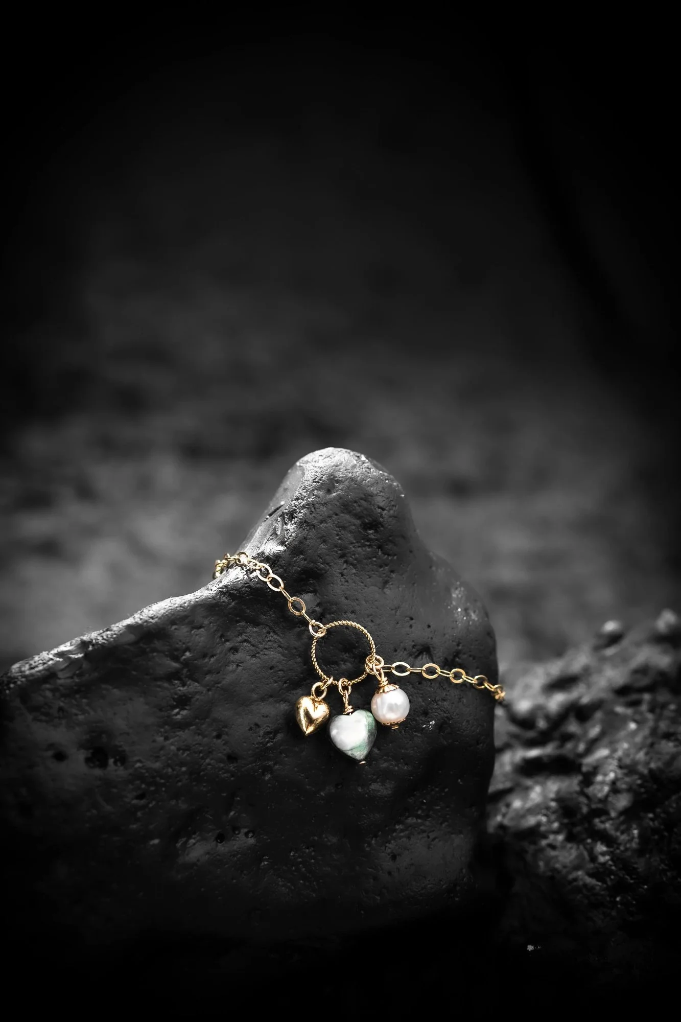 Mermaid's Delight - Gold Charm Bracelet