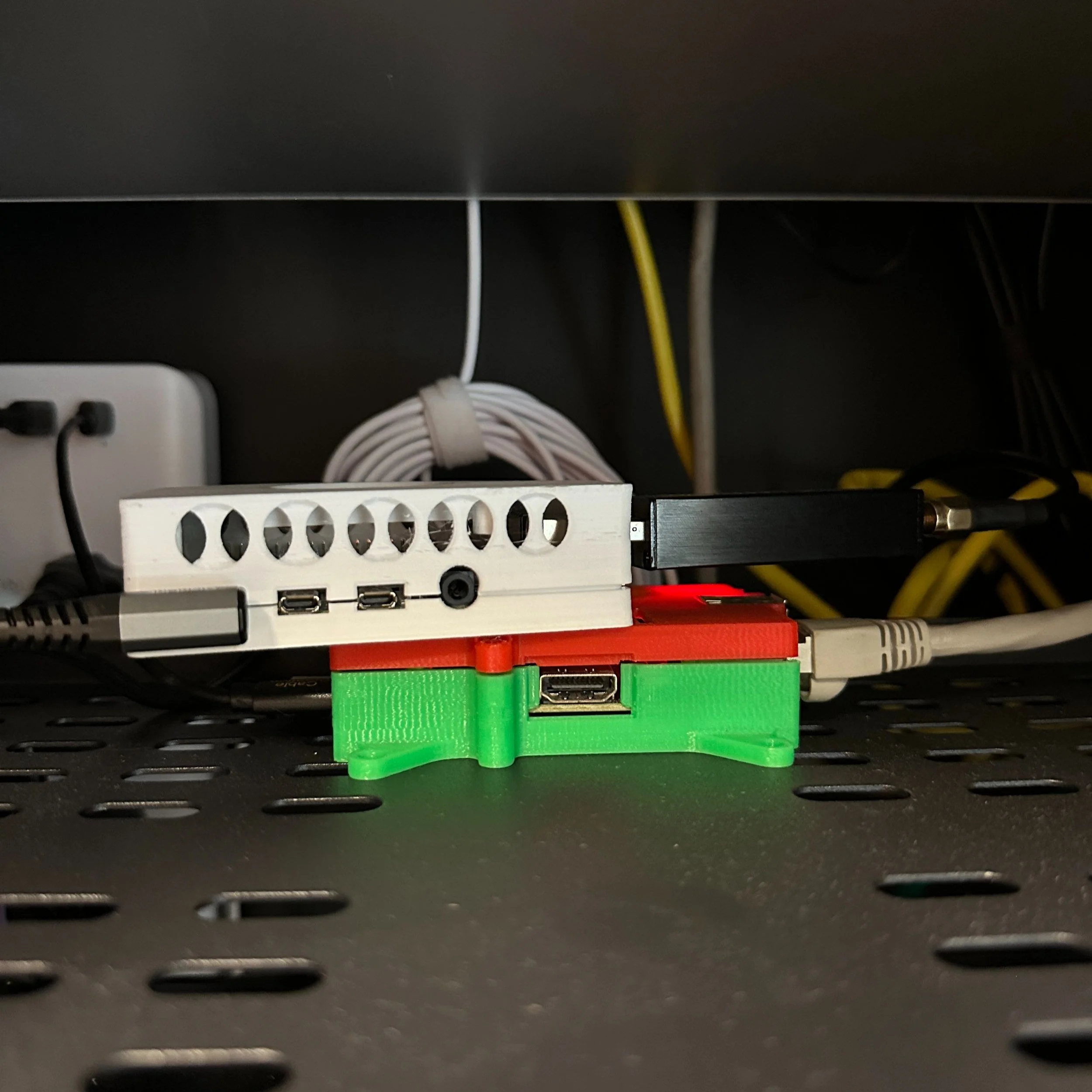 These are two Raspberry Pi's that run various projects.  One runs network-wide Ad-Block and the other runs ABD plane tracking. 