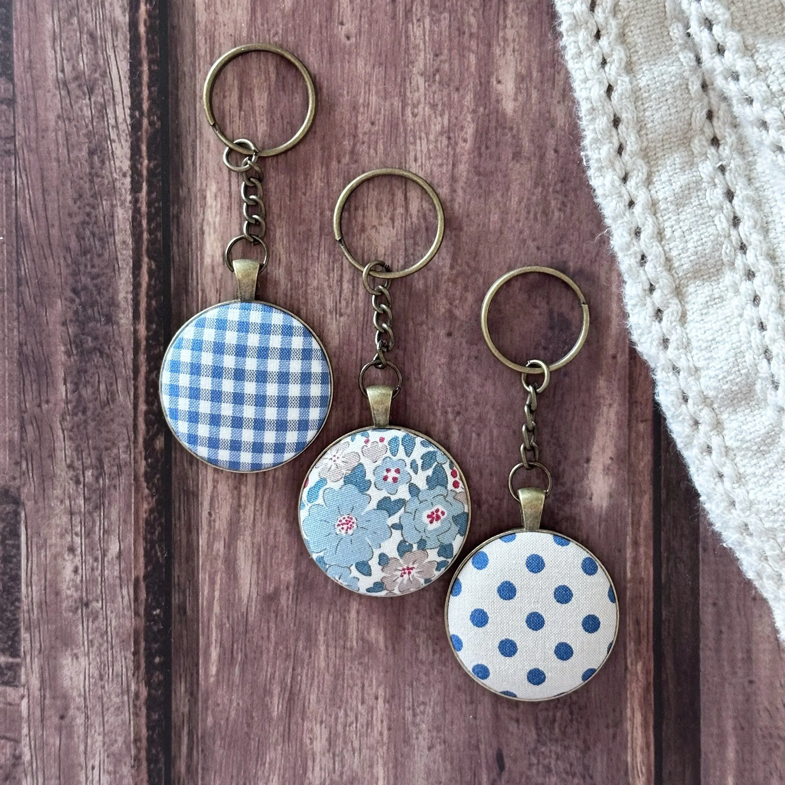 Summer Blues Keychain