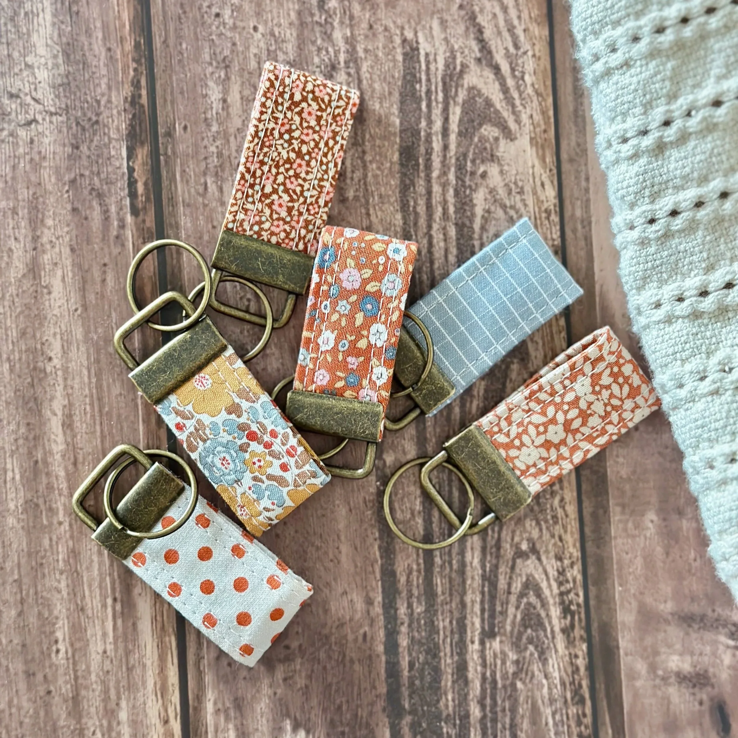 Autumn Tones Mini Key Fob