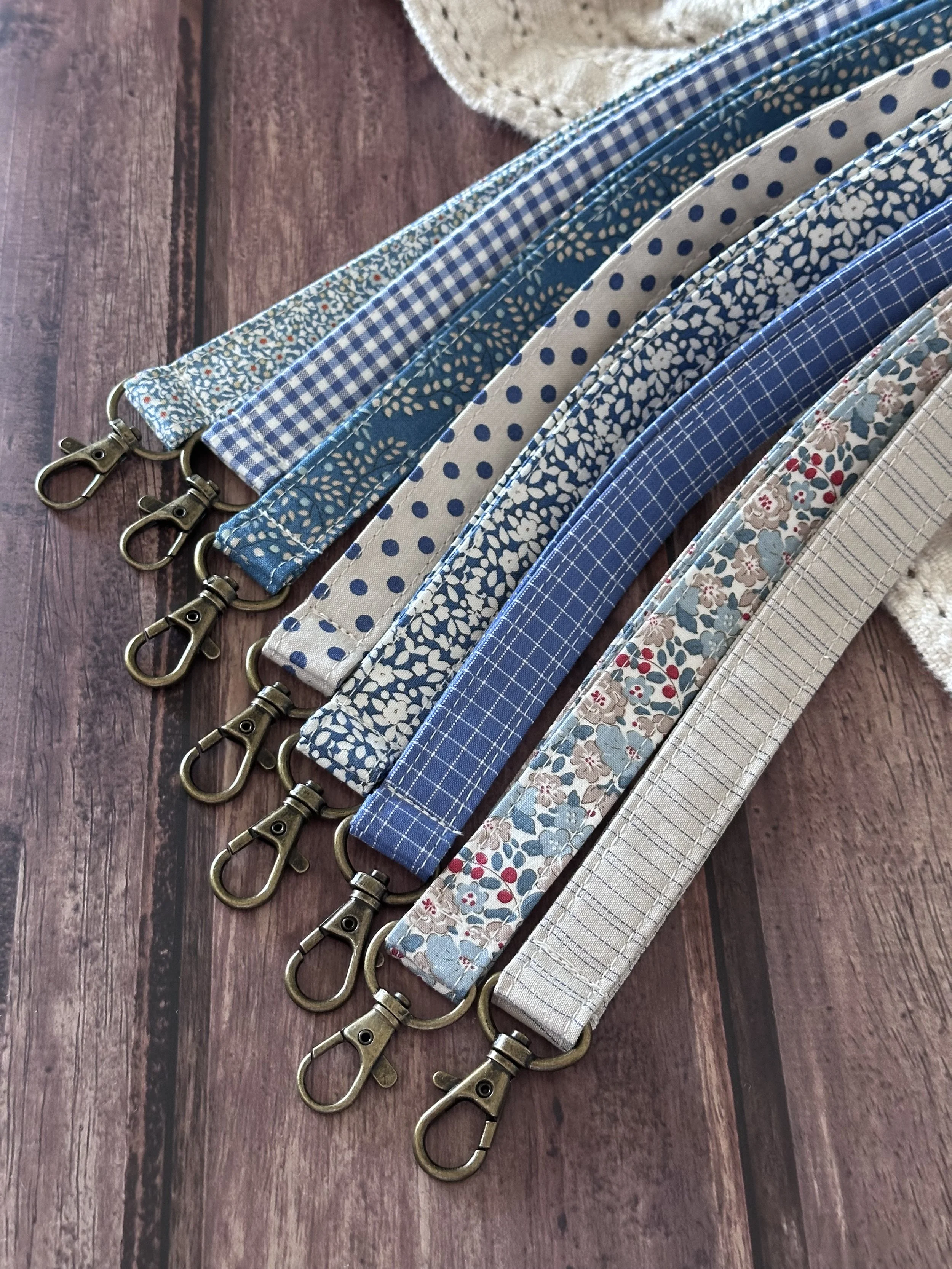 Summer Blues Lanyard, 3/4 Inch