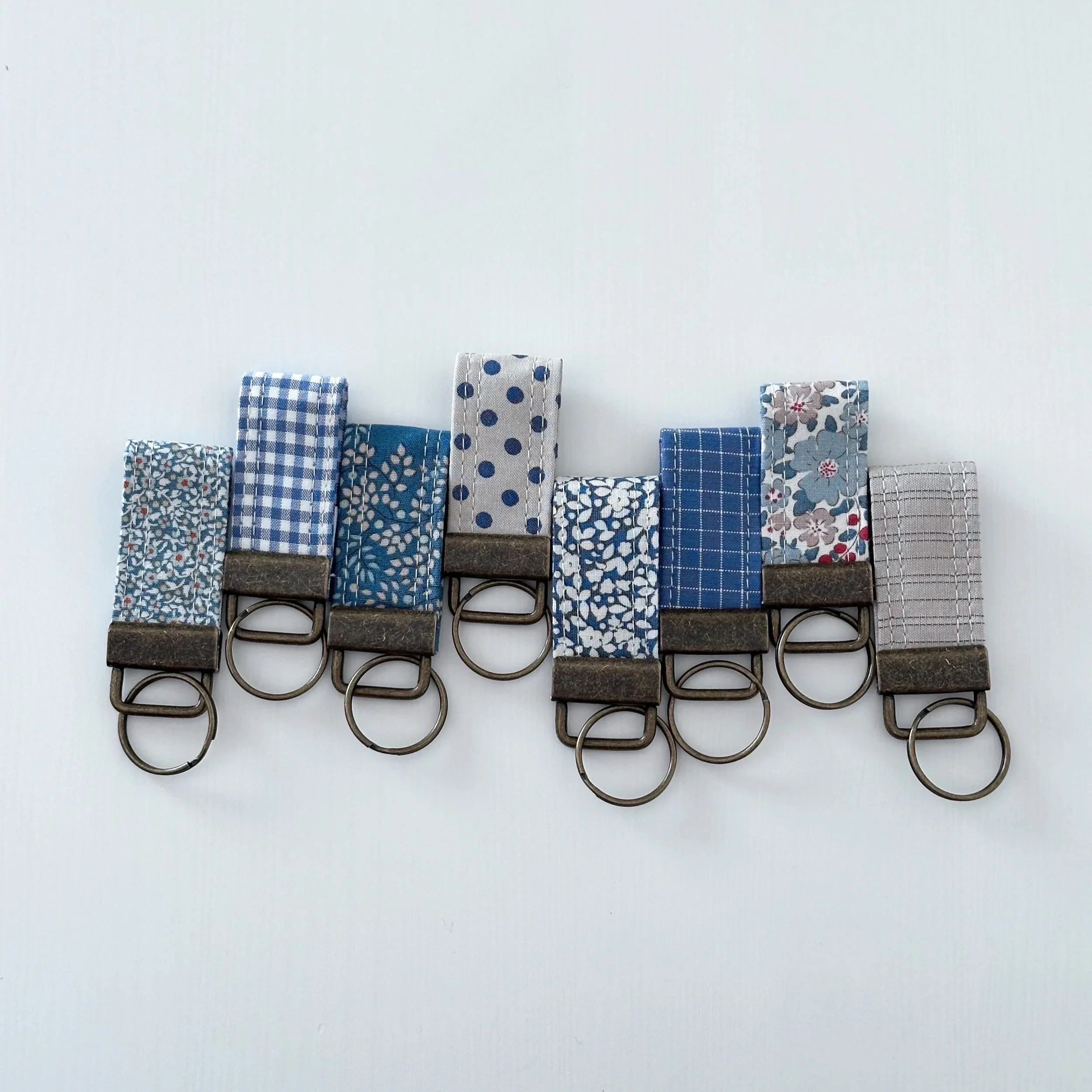 Summer Blues Mini Key Fob