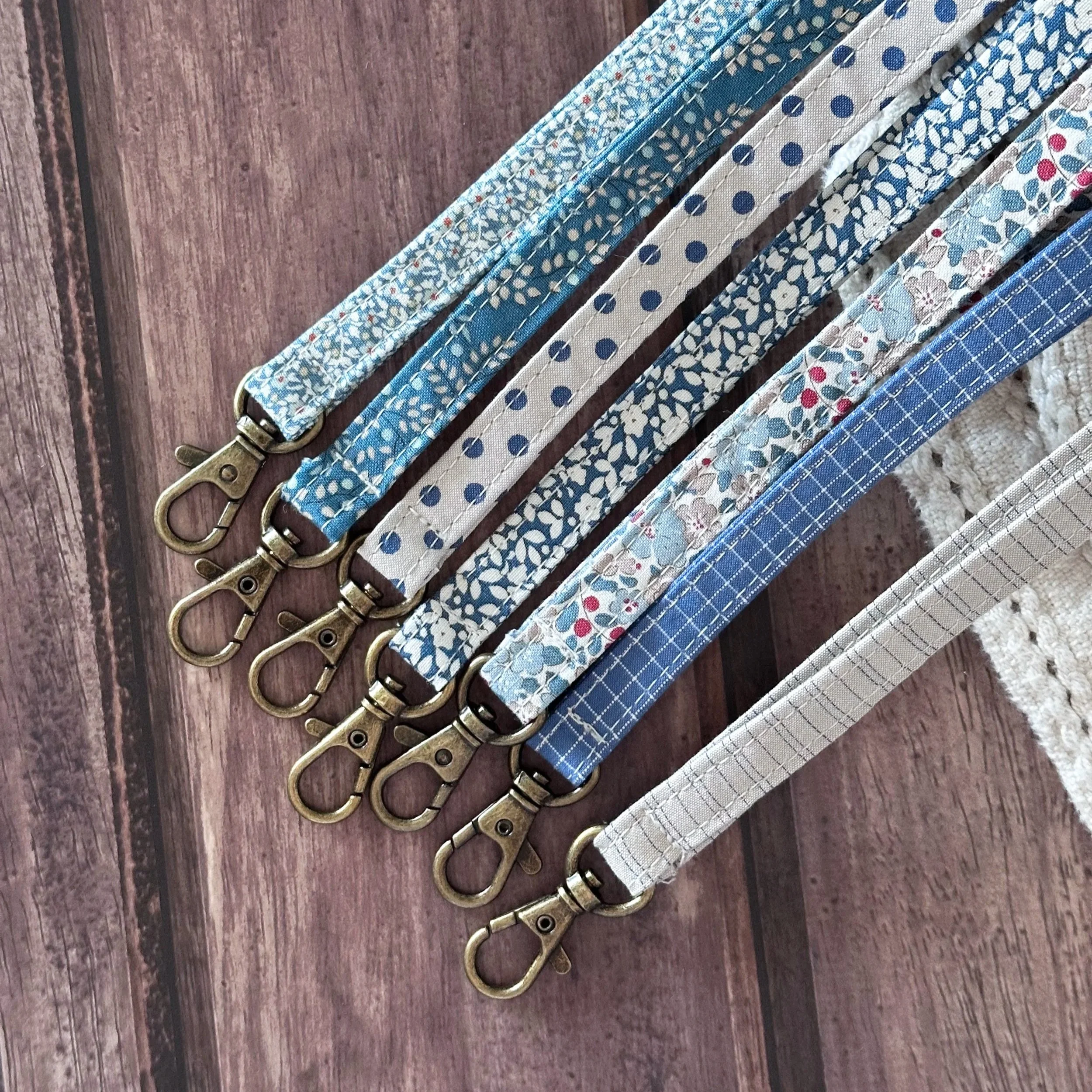 Summer Blues Lanyard, 1/2 Inch